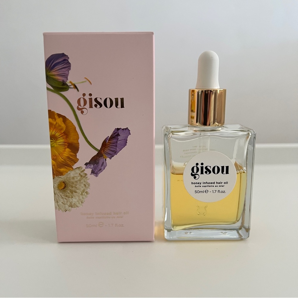 Gisou Honey Infused Hair Oil 1.7 oz / 50 mL - USED